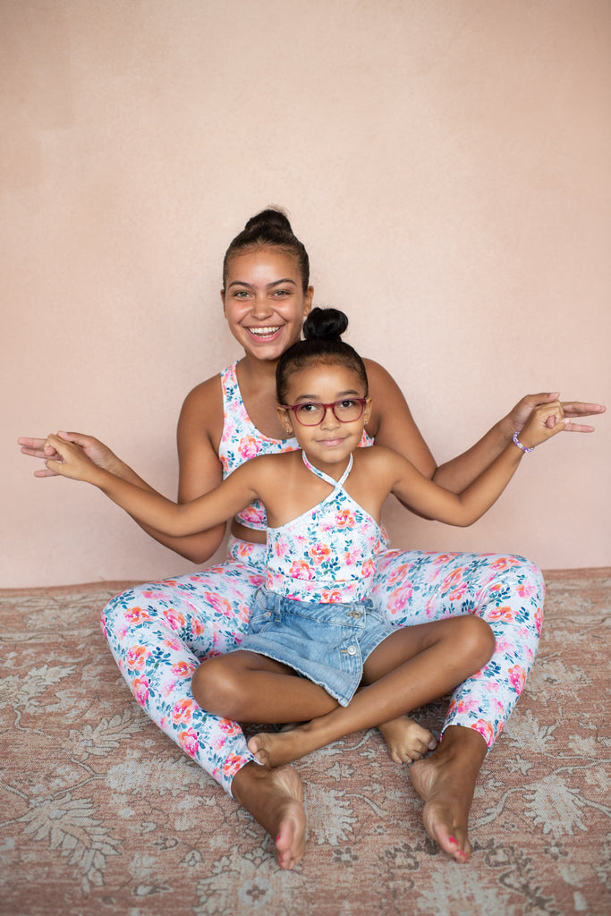 Mommy and Me Yoga Poses for Valentine’s Day