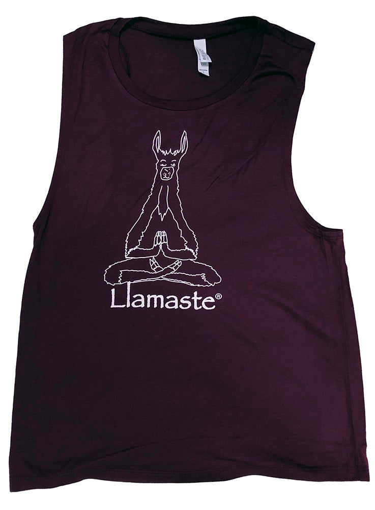 Llamaste Flowey Scoop Muscle Tank (More Colors Available)