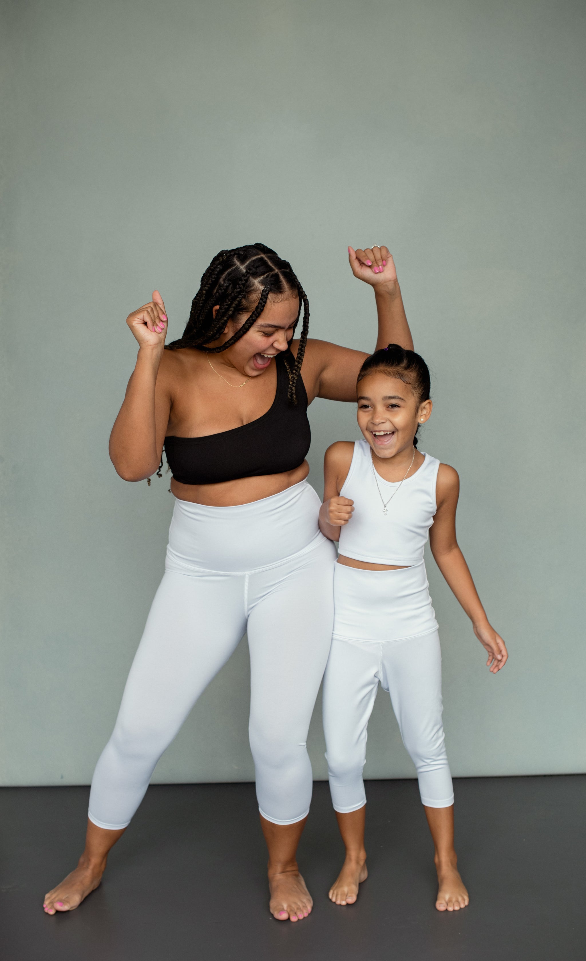 One Shoulder Top Made From Recycled Fabrics and Sustainable Fibers 