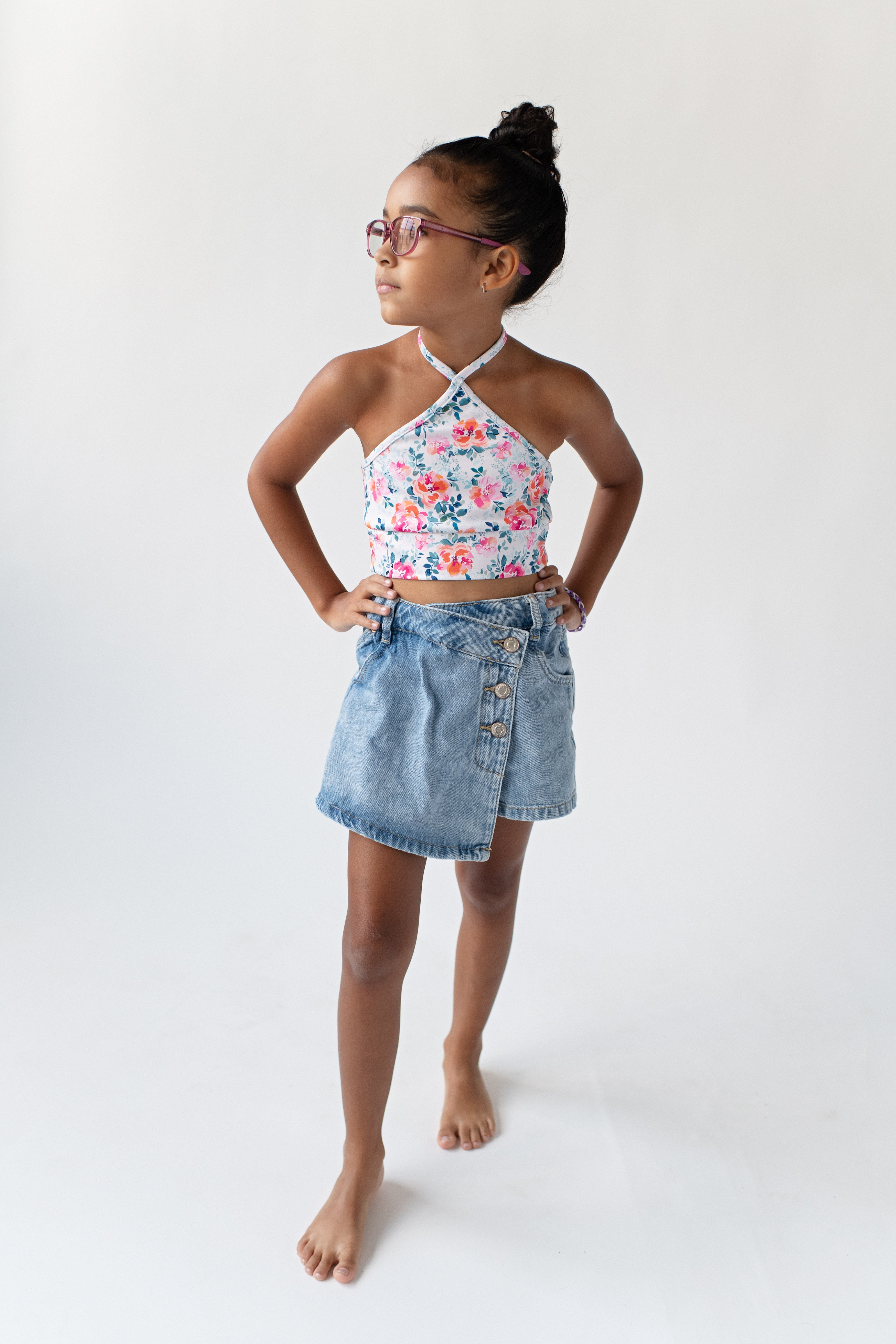 Sunshine In The Studio: Junior's Racerback Crop Top (ages 8-14 years o –  Llamaste Family Yoga Center