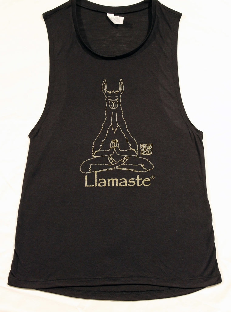 Llamaste Flowy Scoop Muscle Tank SALE (More Colors Available)