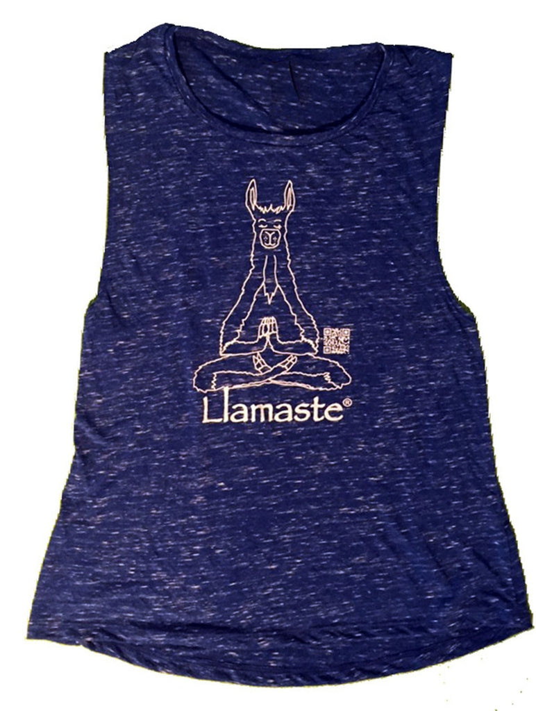 Llamaste Flowy Scoop Muscle Tank SALE (More Colors Available)