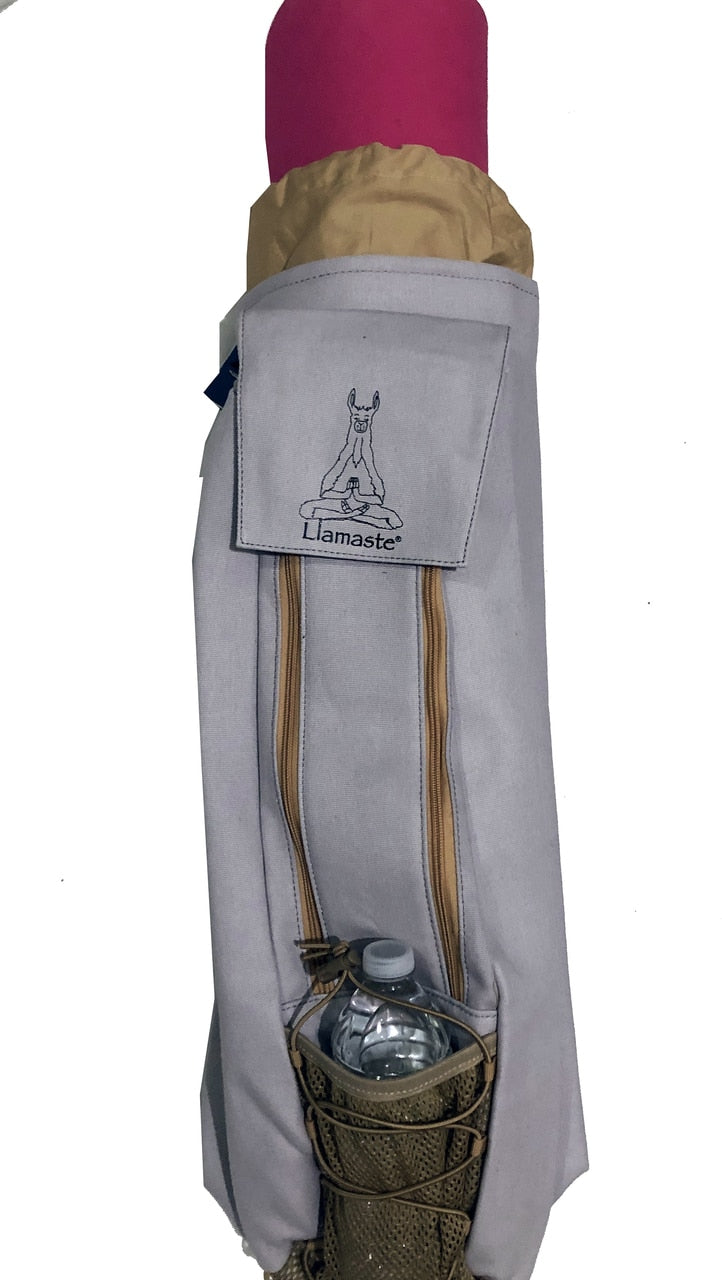 lululemon mat bag Llamaste Canvas Yoga Bag Carrier for Yoga Mat Blue