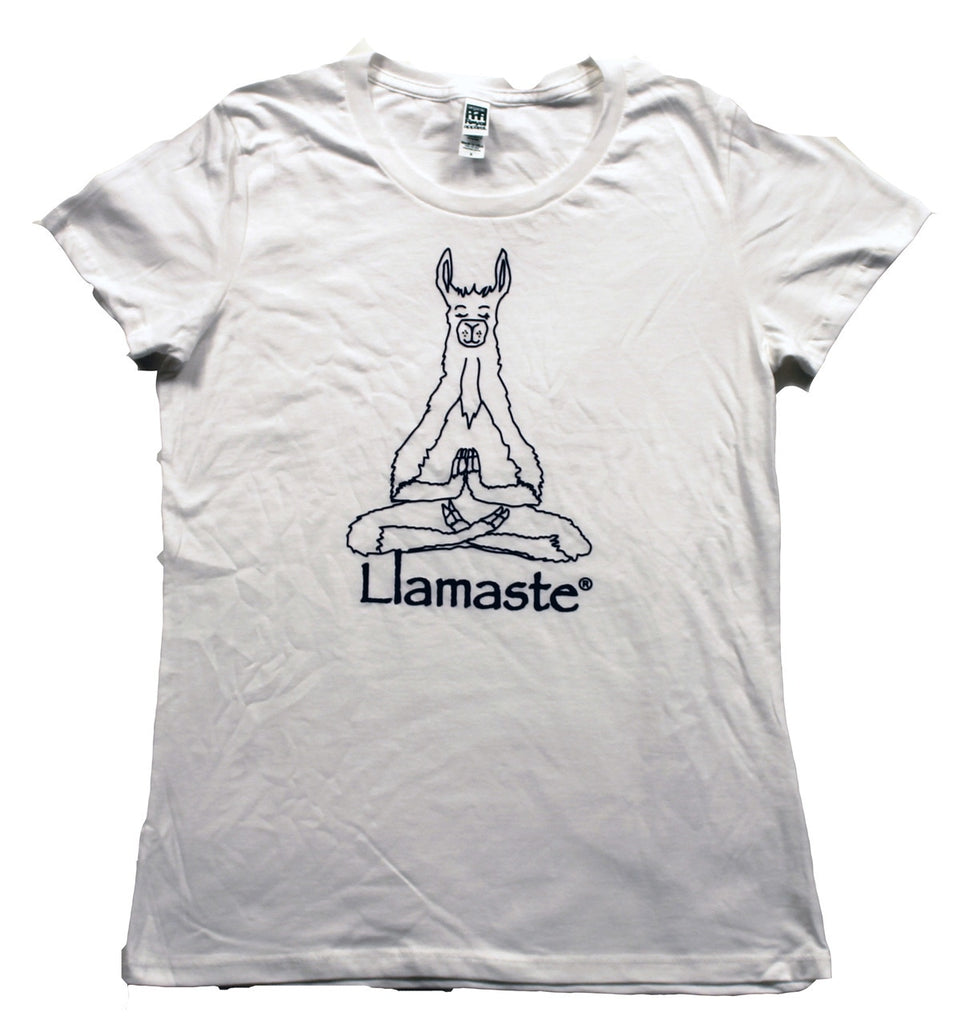 Women's Organic Cotton Llamaste Yoga T (More Colors Available)